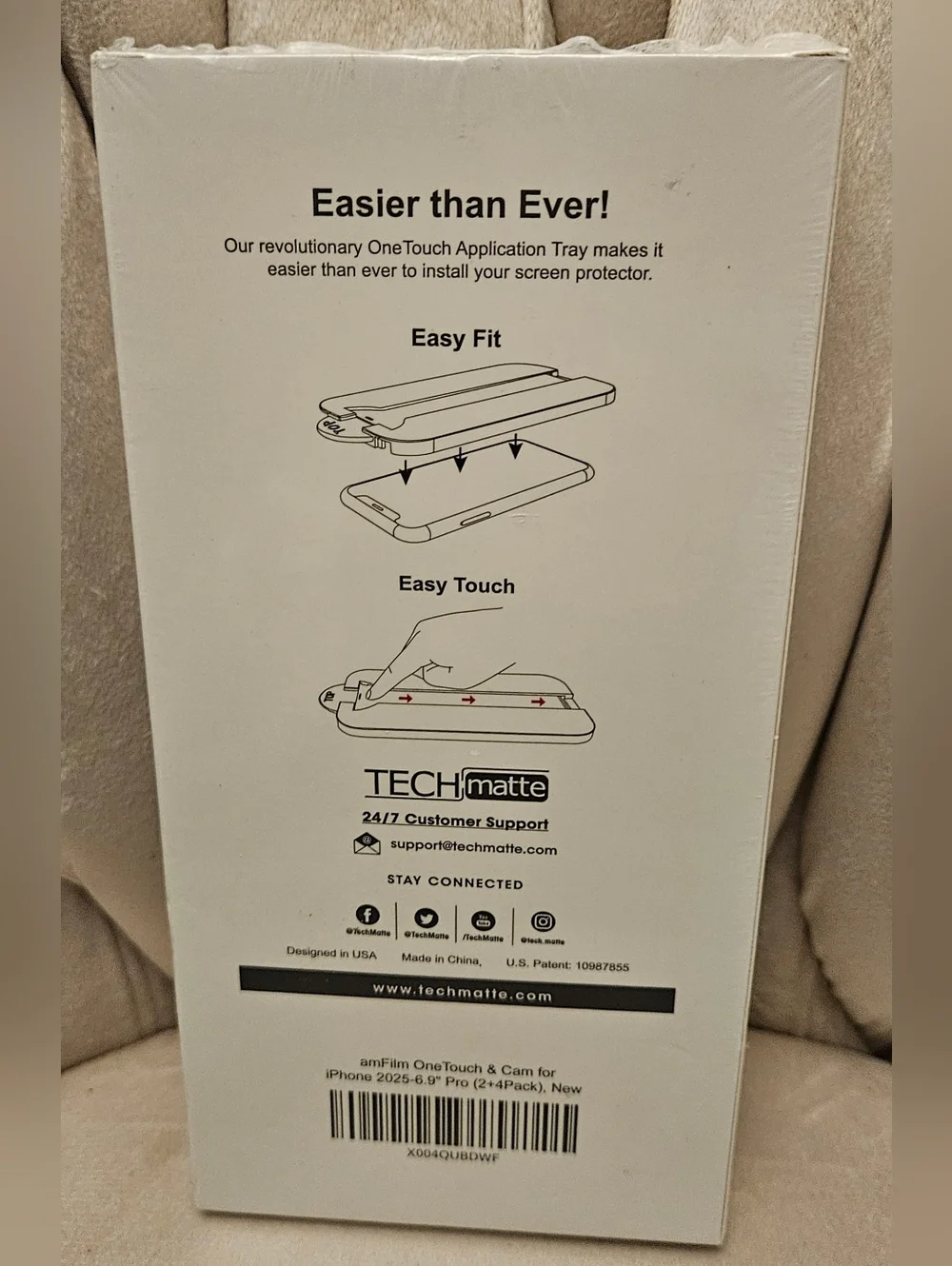 amFilm Tempered Glass Screen Protector - Iphone 17 pro max (6.9 inch) - NEW